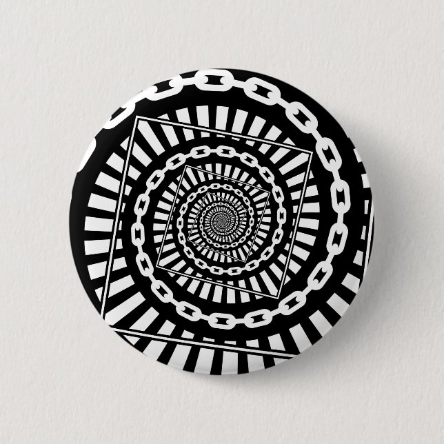 Disk Golf Chains Button (Vorderseite)