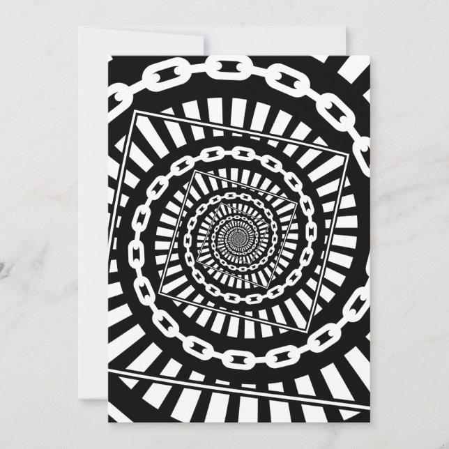 Disk Golf Chains Feiertagskarte (Vorderseite)