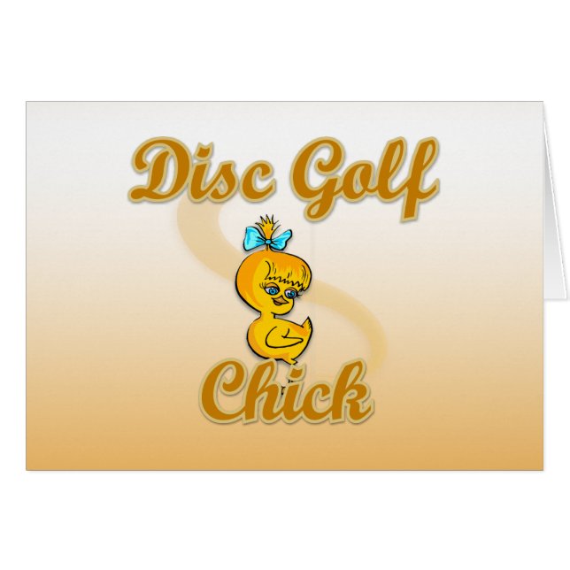 Disk Golf Chick (Vorderseite (Horizontal))