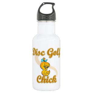 Disk Golf Chick Edelstahlflasche