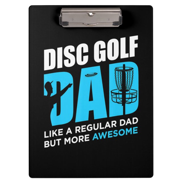 Disk Golf Daddy Klemmbrett (Vorderseite)