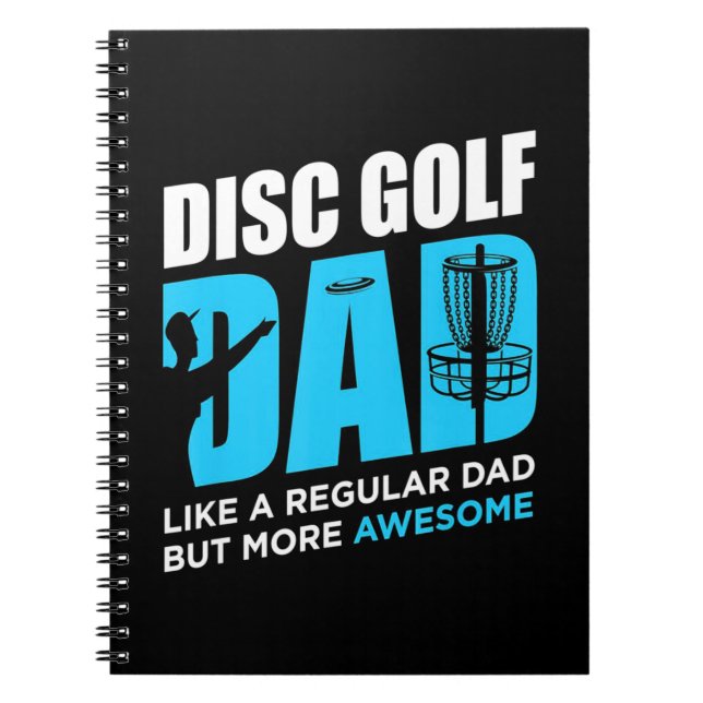 Disk Golf Daddy Notizblock (Vorderseite)