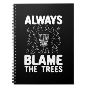 Disk Golf Disk Basket-Geschenk Notizblock