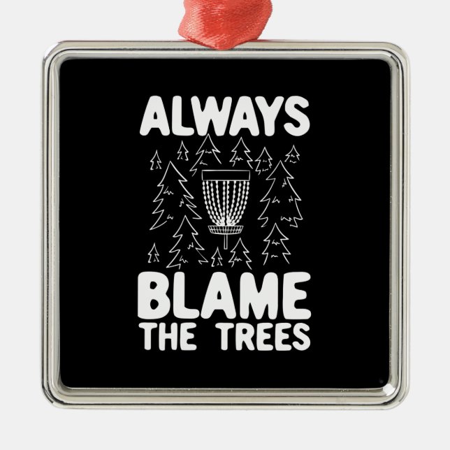 Disk Golf Disk Basket-Geschenk Ornament Aus Metall (Vorne)