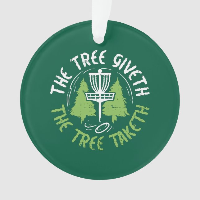 Disk Golf Disk Disk Golf Player Geschenk Ornament (Vorderseite)