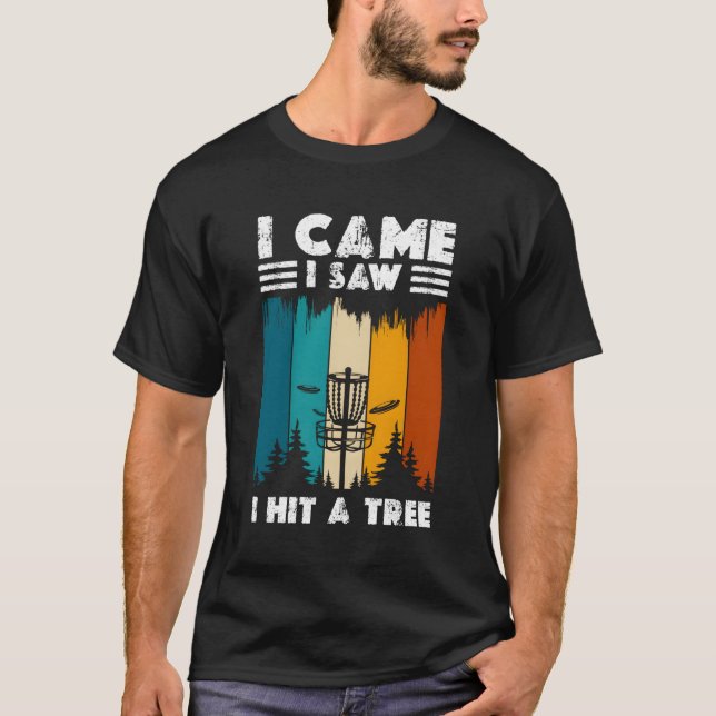Disk Golf Disk T-Shirt (Vorderseite)