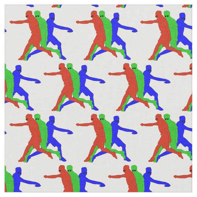 Disk Golf Driving Sequence 3 RGB Stoff (Nahaufnahme)