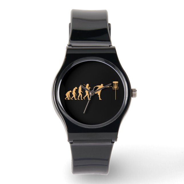 Disk Golf Evolution Armbanduhr (Vorderseite)