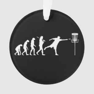 Disk Golf Evolution Disk Golf Geschenke Ornament