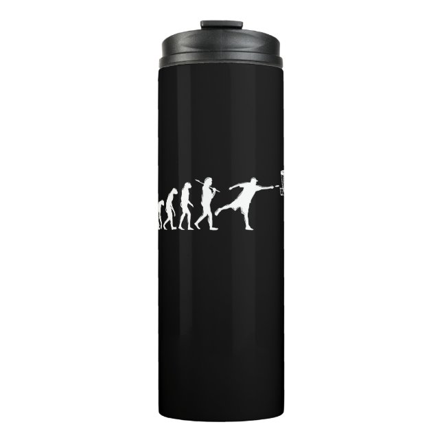 Disk Golf Evolution Disk Golf Geschenke Thermosbecher (Vorderseite)
