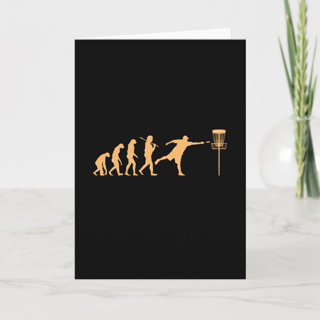 Disk Golf Evolution Karte (Vorderseite)