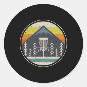 Disk Golf für Disk Golf Runder Aufkleber