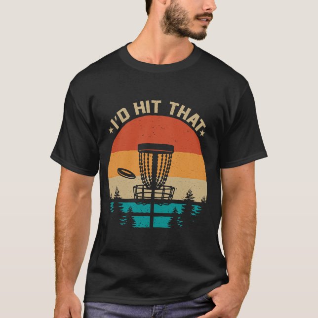 Disk Golf für Ultimate Frisbee Player 1 T-Shirt (Vorderseite)