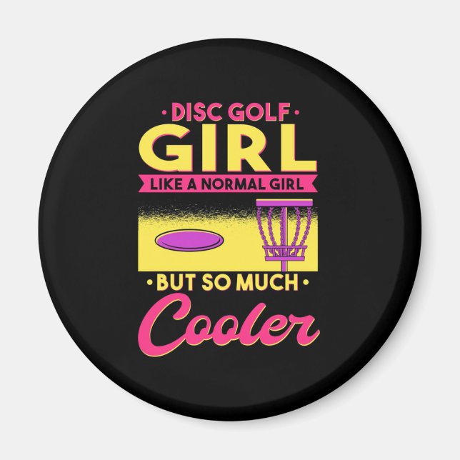 Disk Golf ist Cool Magnet (Vorne)