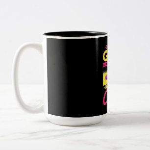 Disk Golf ist Cool Zweifarbige Tasse