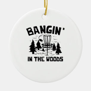 Disk Golf Keramik Ornament