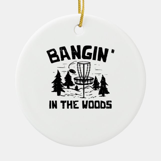 Disk Golf Keramik Ornament (Vorne)
