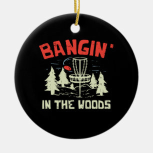 Disk Golf Keramik Ornament