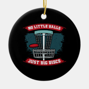 Disk Golf Keramik Ornament