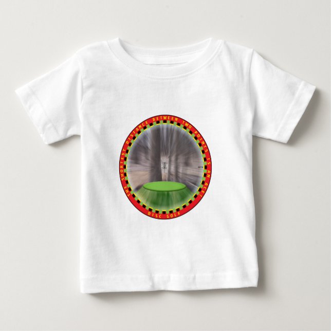 Disk Golf Logic 2 Baby T-shirt (Vorderseite)