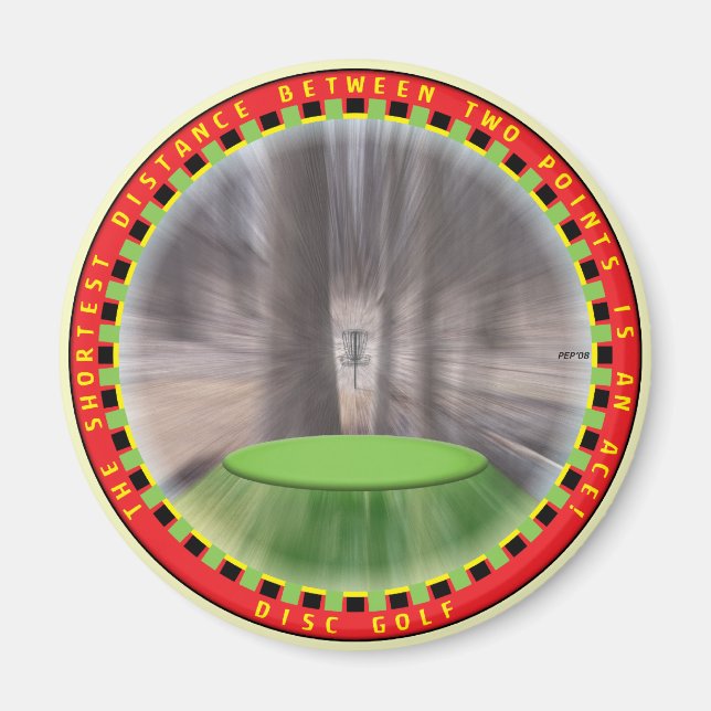 Disk Golf Logic #2 Magnet (Vorne)