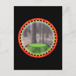 Disk Golf Logic #2 Postkarte