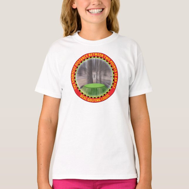 Disk Golf Logic T-Shirt (Vorderseite)