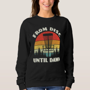 Disk Golf Men Disk Golf T-Shirt von der Festplatte Sweatshirt