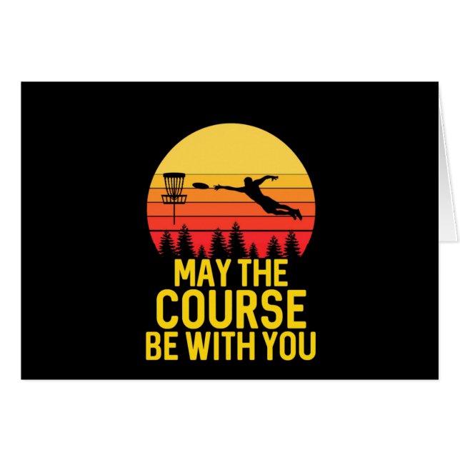 Disk Golf mit Ihnen (Vorderseite (Horizontal))