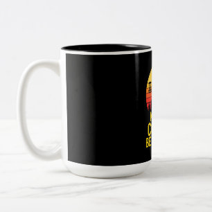 Disk Golf mit Ihnen Zweifarbige Tasse