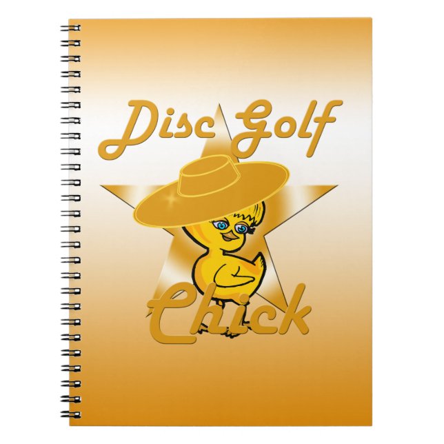 Disk Golf Notizblock (Vorderseite)