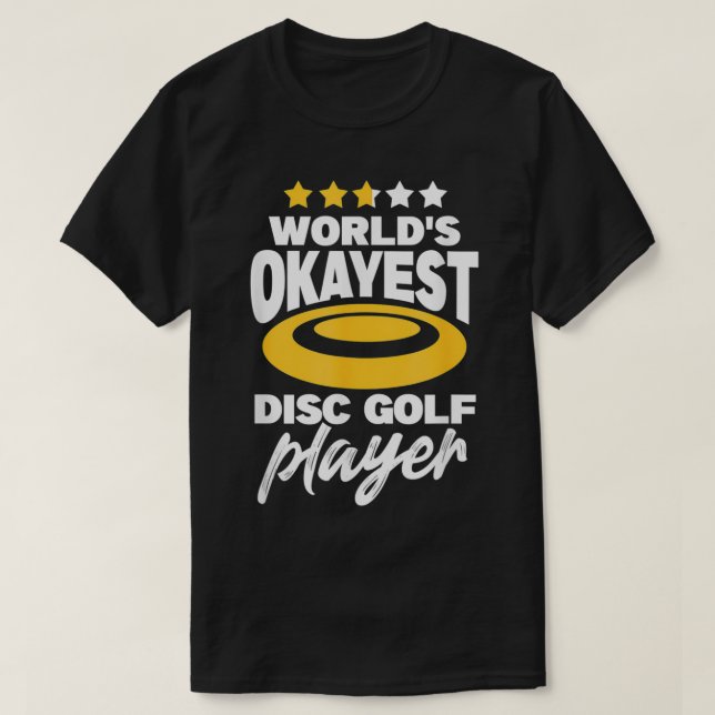Disk Golf Player Disk Golfer Disk Golfspielen T-Shirt (Design vorne)