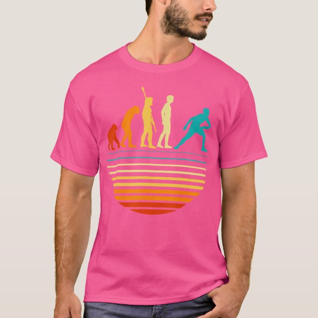 Disk Golf Player I Evolution T-Shirt (Vorderseite)