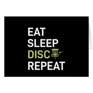 Disk Golf Player Sleep Disk Golf wiederholen