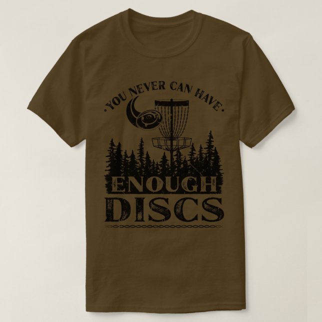 Disk Golf Redewendungen Funny Frisbee T-Shirt (Design vorne)
