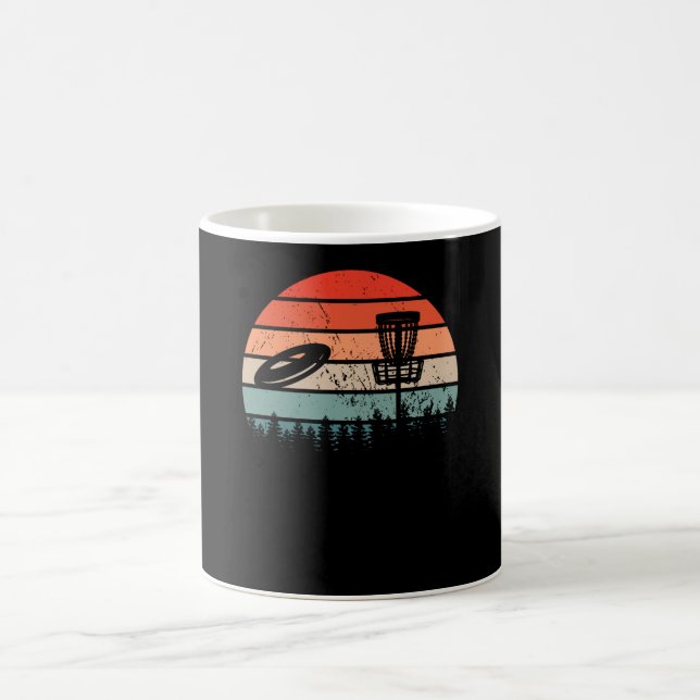 Disk Golf Retro Kaffeetasse (Mittel)