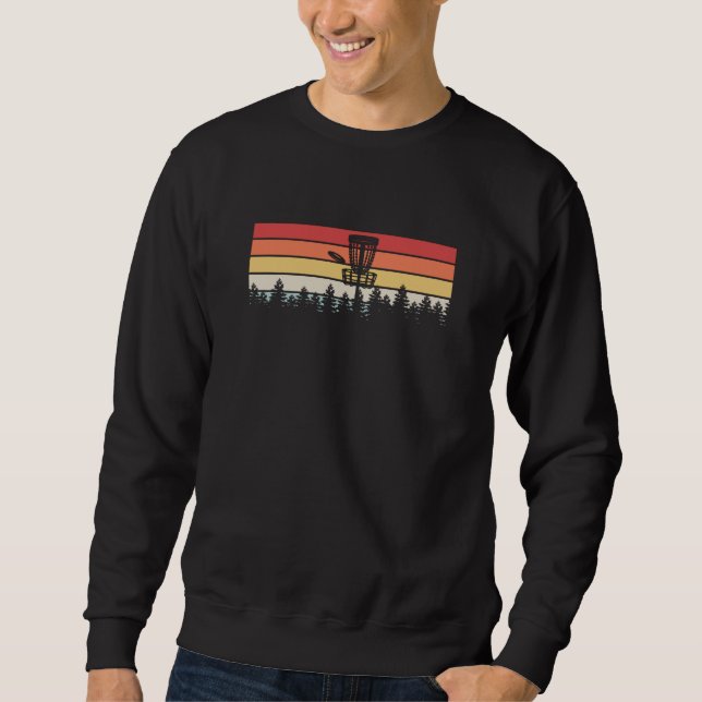 Disk Golf Retro Sweatshirt (Vorderseite)