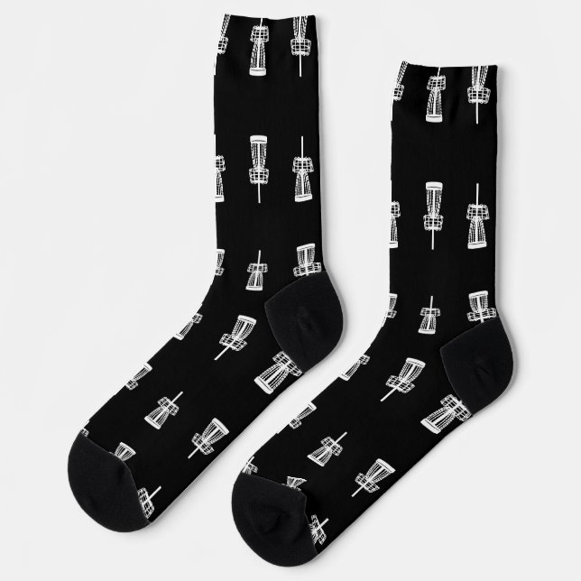 Disk Golf Socks Socken (Linkes Detail)