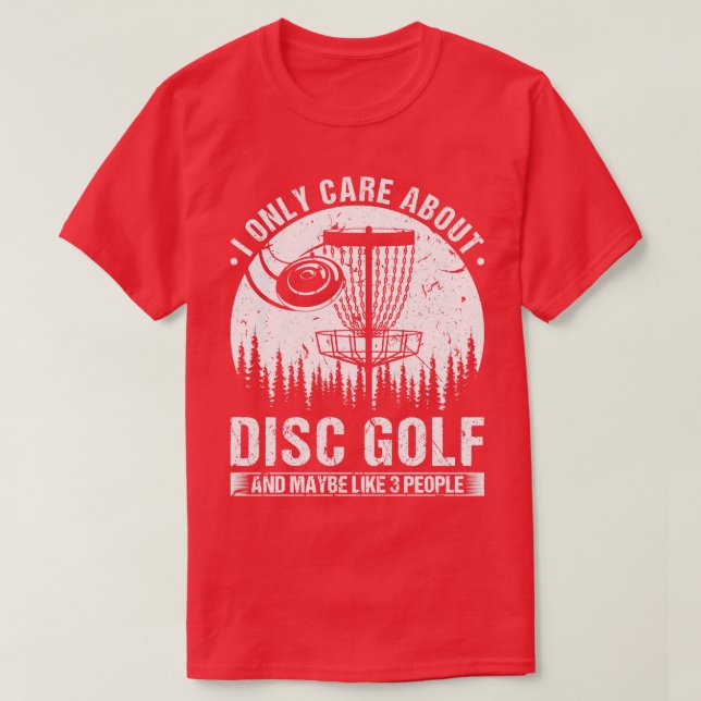 Disk Golf T-Shirt (Design vorne)