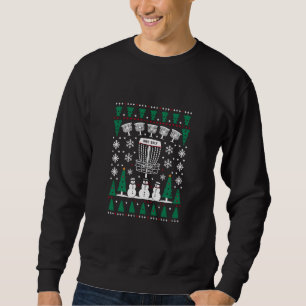 Disk Golf Ugly Christmas Sweater Pajama Geschenke Sweatshirt