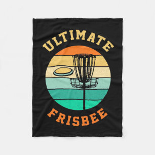 Disk Golf Ultimate Frisbee Fleecedecke