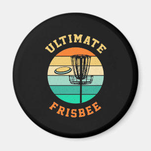 Disk Golf Ultimate Frisbee Magnet