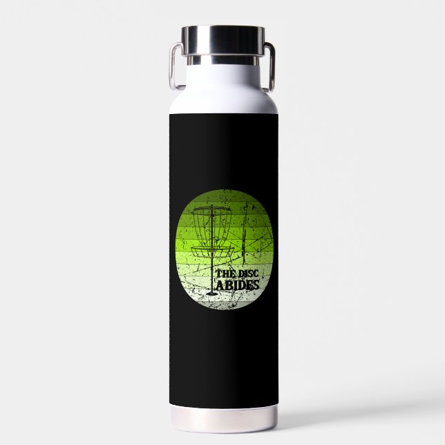 Disk Golf Vintag Trinkflasche (Vorne)