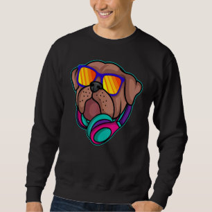 Disk Jockey Mops Radio Club Dj Turntablist Deejay Sweatshirt