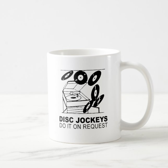 Disk-Jockeys tun dies auf Anfrage Tasse (Rechts)
