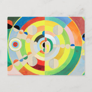 Disk-Relief   Robert Delaunay   Postkarte