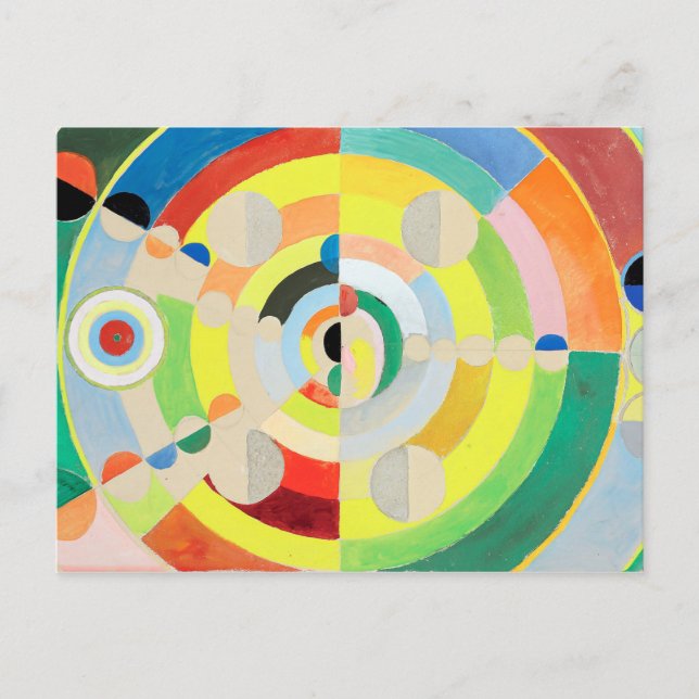 Disk-Relief | Robert Delaunay | Postkarte (Vorderseite)