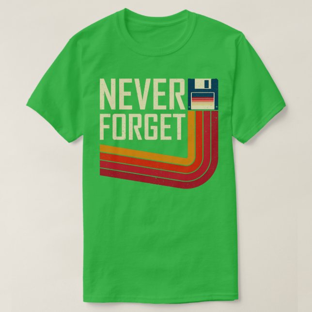 Diskette für alle V2 T-Shirt (Design vorne)