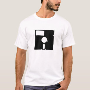 Diskette-Piktogramm-T - Shirt