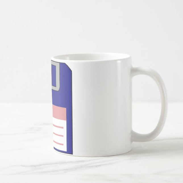 Diskette-Tasse Tasse (Rechts)